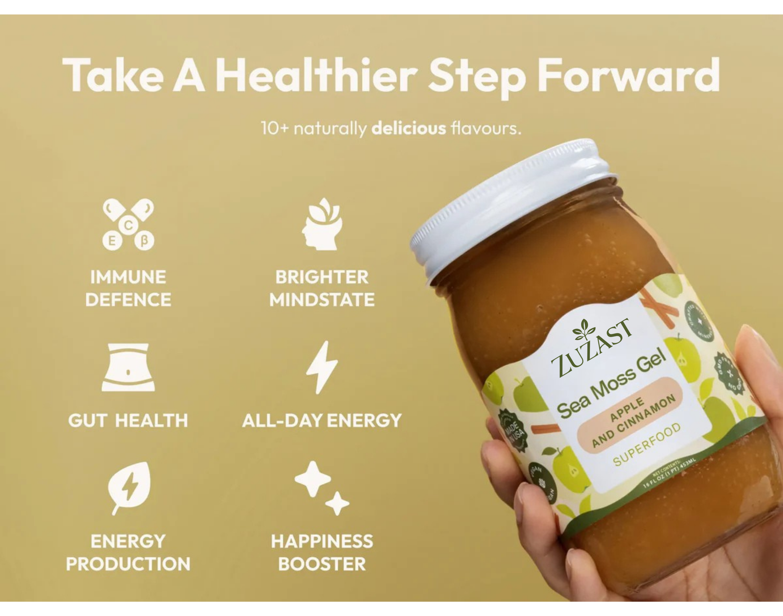Zuzast Sea Moss Gel Superfood
